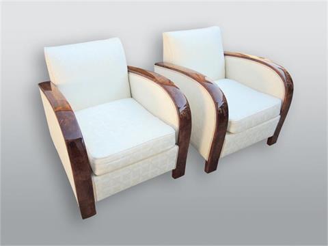 Paar Seltene Art-Deco-Sessel