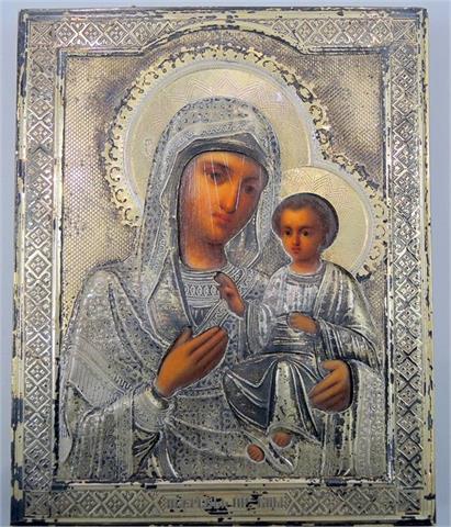 Russische Ikone Madonna mit Kind