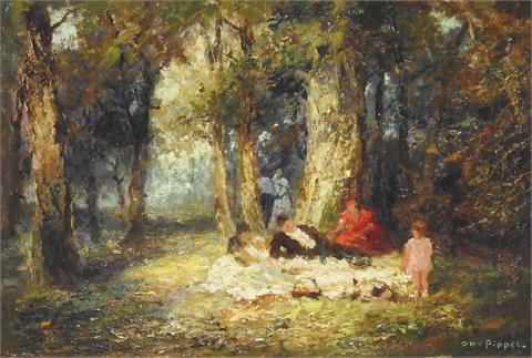 Otto Pippel, Picknick im Walde