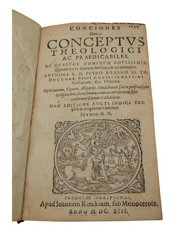Pierre de Besse, Conciones Sive Conceptus Theologici Ac Praedicabiles