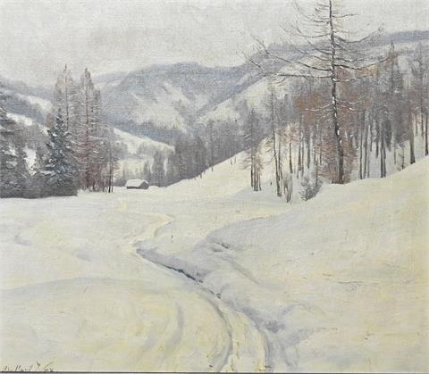Adalbert Wex, Winterlandschaft