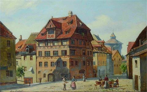 August Fischer (1854-1921), Nürnberger Altstadt