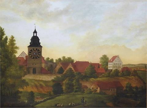 Immanuel Friedrich Schuhmacher (1754 Ansbach - 1824 Bayreuth), Bilderuhr