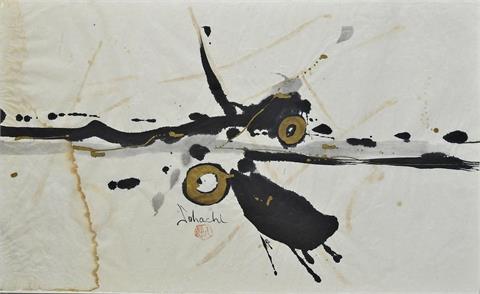 Wohl Kimura Shohachi (1893 Tokio - 1958 ebenda), Abstrakte Kalligraphie