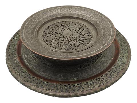 Osmanische Rosenwasser-Schale mit Tischplatten