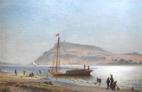 Ernst Karl Eugen Koerner (1846 Stibbe - 1927 in Berlin), Assuan am Nil