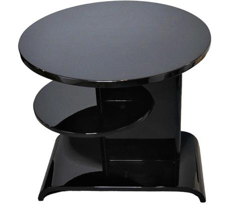 Art déco-Tisch mit Dual-Platte