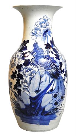 Schöne Vase mit Phoenix