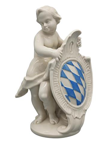 Nymphenburg, Putto mit bayerischem Wappen