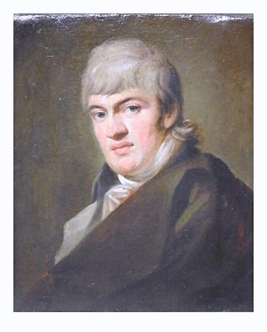 Portrait des Joseph Anton Munding (Augsburg 1774 - Augsburg 1838)