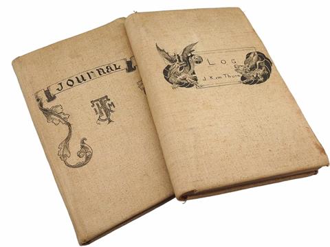 Journal und Logbuch von J. K. im Thurn