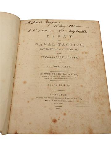 Buch von Clerk John, An Essay on Naval Tactics