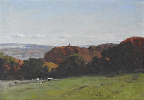 Ludwig Willroider (1845 Villach – 1910 Bernried am Starnberger See), Herbstlandschaft
