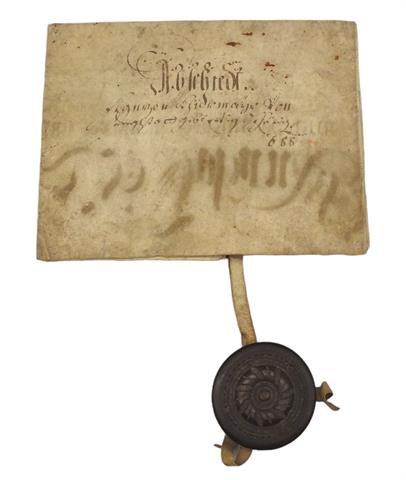 Urkunde aus dem Jahr 1688 zum Brauhaus Hacklberg, Passau