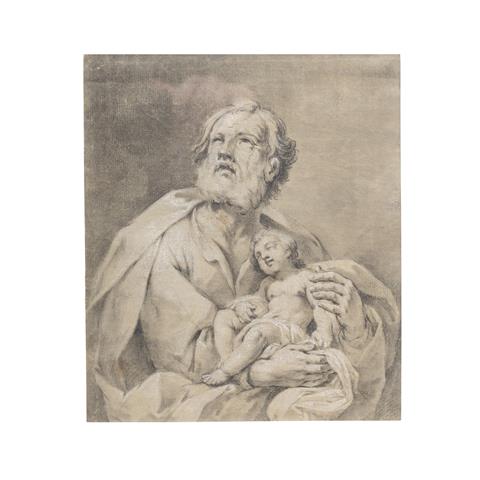 Heiliger Joseph mit Jesuskind im Arm