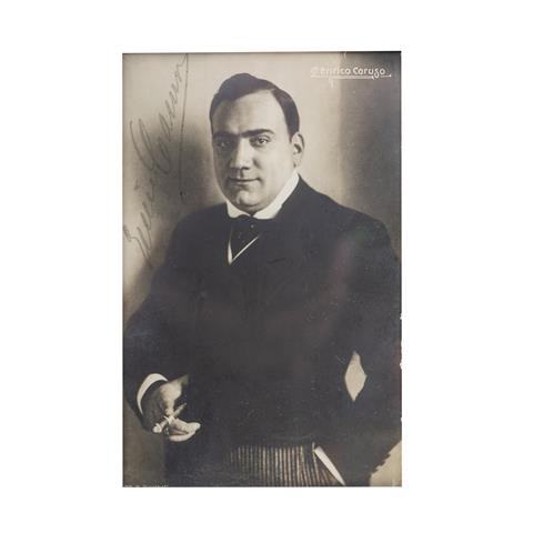 Enrico Caruso Autogrammkarte
