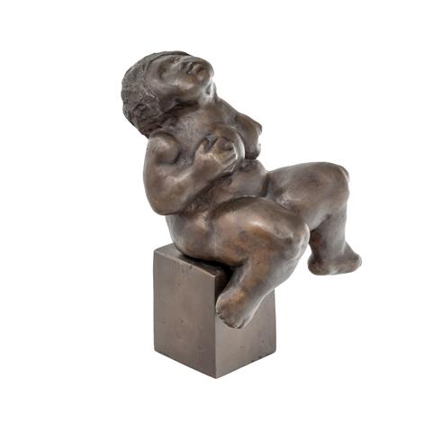 Rudolf Schwaiger, Sitzender Akt Bronze