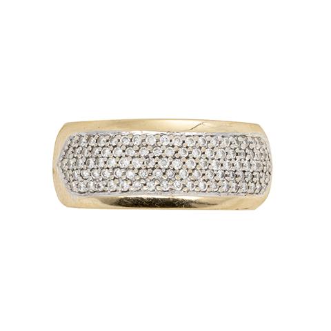 Ring von Juwelier Christ GG mit Diamantbesatz