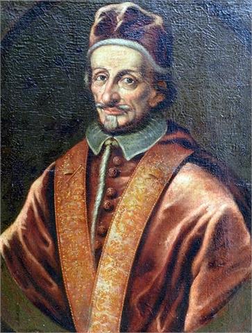 Portrait des Papstes Clemente IX (1600 - 1669)