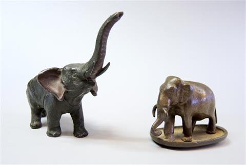 Darstellung zweier Elefanten
