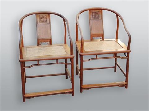 Paar Chinesische Sessel