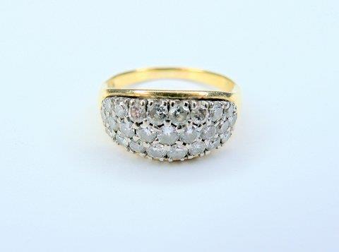 Massiver Diamant-Ring