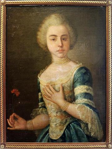 Barockes Damenporträt
