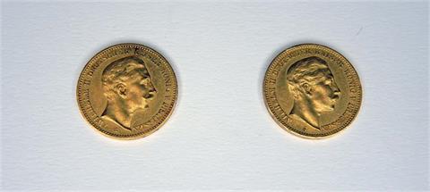 2 Reichsmark-Münzen