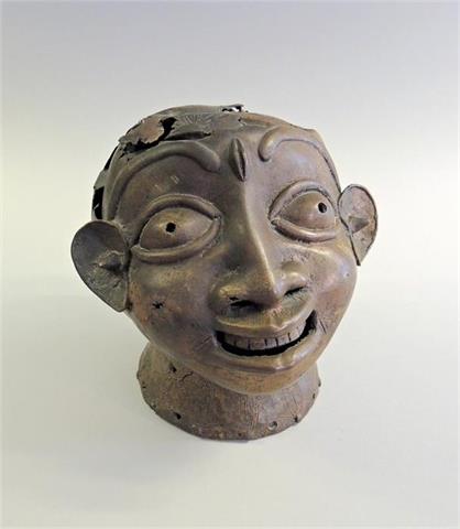 Afrikanischer Bronze-Kopf