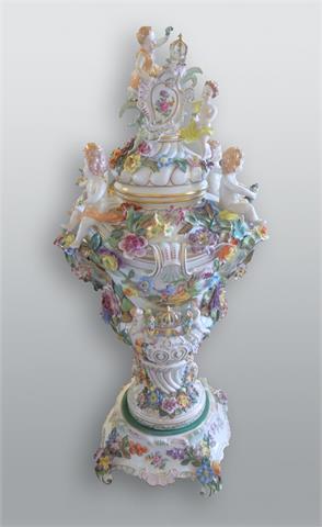 Dresdner Porzellan, Königliche Prunkvase