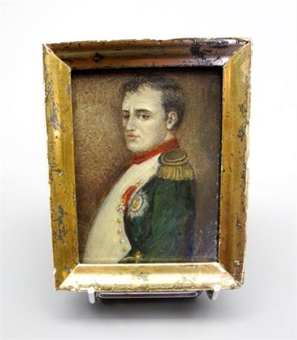 Miniaturporträt von Napoleon