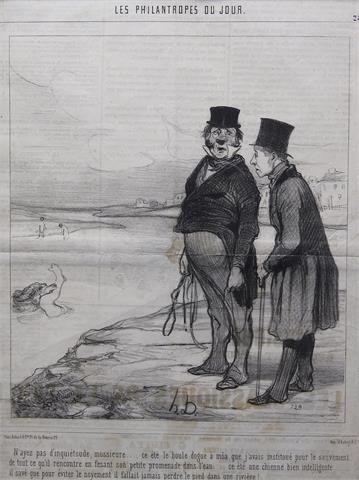 Honoré Daumier, 1808 Marseille - 1879 Valmondois