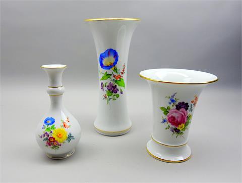 Meissen, Drei Vasen