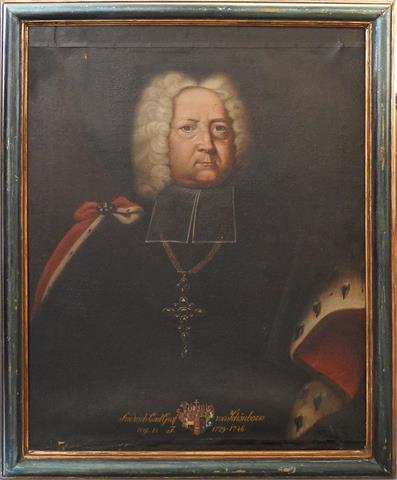 Porträt von Friedrich Carls Grad von Schönborn