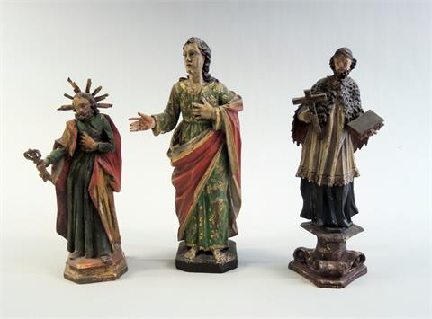 Figuren von Drei Heiligen