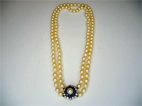 2-reihige Perlenkette