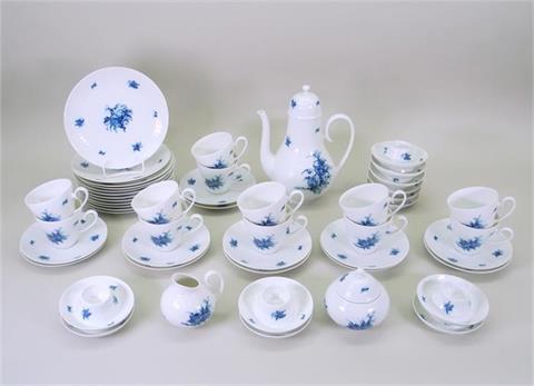 Rosenthal, "Romanze Blau" Frühstücks-Set für Zwölf Personen
