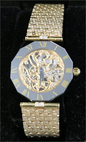 Century, Feine Skelett-Armbanduhr