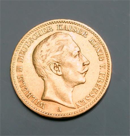 Goldmünze, 20 Reichsmark