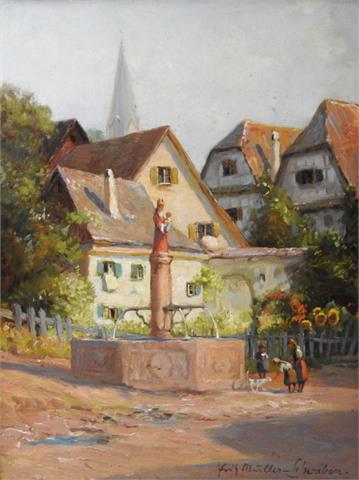 Fritz Müller-Schwaben, 1879 Mainz - 1957 München