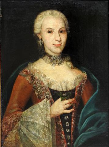 Portrait einer barocken Dame