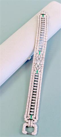Außergewöhnliches Art Deco Brillant-Armband