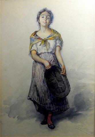 Bildnis eines Bauernmädchens