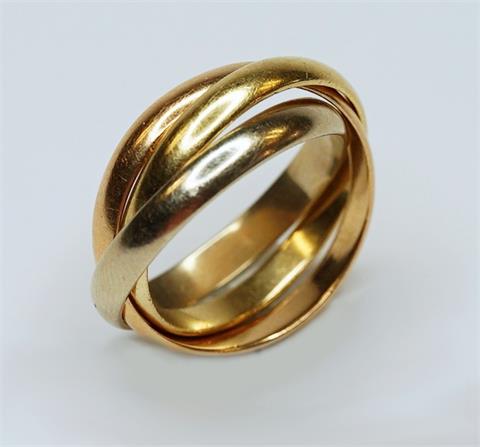 Zeitloser Tricolor-Ring