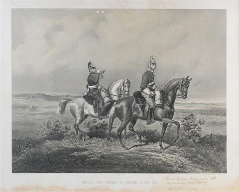 Windisch Grätz Dragoner bei Trautenau am 27. Juni 1866
