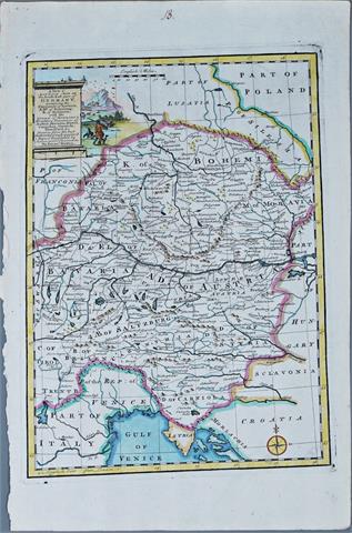 Karte des Süd-Osten Deutschlands