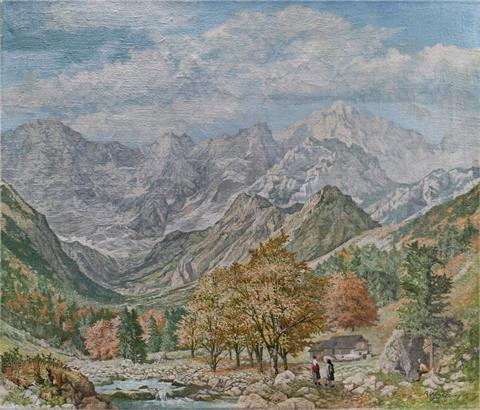 A. Wulfers, Idyllischer Landschaftsausblick