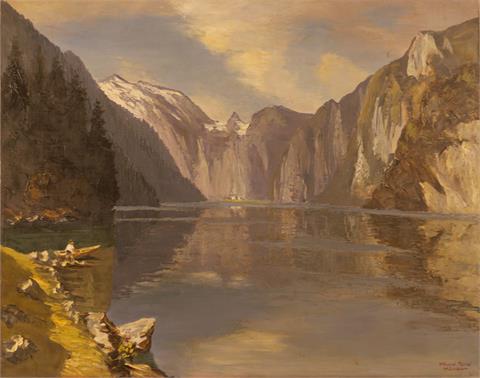 Alois Pfund, Idyllischer Bergsee