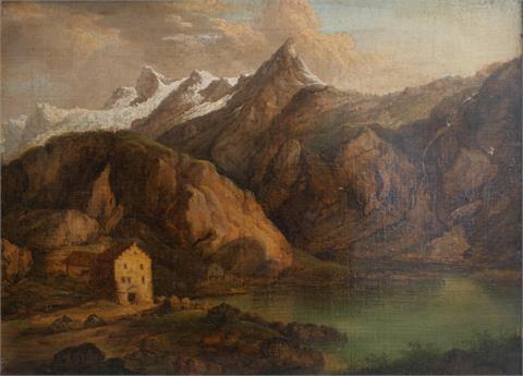 Christian Georg Schütz d. J., Felsige Landschaft