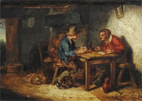 Herman Frederik Carel ten Kate, Drei Knechte beim Kartenspiel